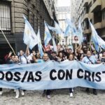 Enorme marcha solidaria en Buenos Aires