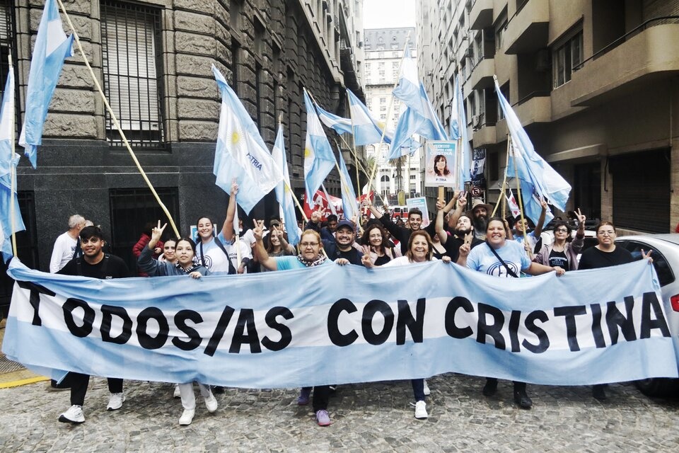 Enorme marcha solidaria en Buenos Aires